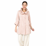 Solid Swing Jacket in Rose Gold 200-RGOLD