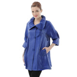 Solid Swing Jacket in Royal Blue - 200-RB