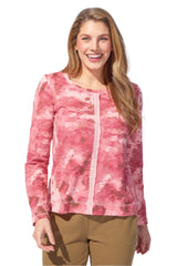 Mineral Dye Cotton Slub Stay Centered Tee - 21430