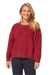 High-Low Fleece Pullover - 23015