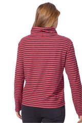 Santa Barbara Stripe Chill Funnel Neck - 23541