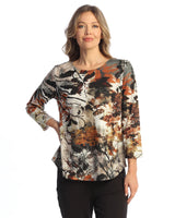 Soft-Touch Round Hem Top - 24