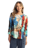 Soft-Touch Round Hem Top - 24