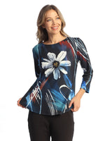 Soft-Touch Round Hem Top - 24