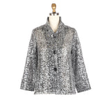 Sequin Embellished Mesh Jacket - 2465