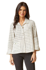 Habitat Tucked Dobby Mix Daphne Shirt - WINTER WHITE - image 1