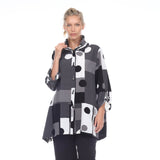 Polka-Dot Blouse/Jacket - 2590-POK - Limited Sizes!