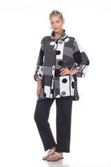 Polka-Dot Blouse/Jacket - 2590-POK - Limited Sizes!