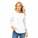 Soft High-Low Knit Top - 26833