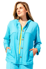 Modal Spandex Terry Refresh Hoodie - 26835 - Limited Sizes