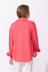 Vacation Top — poppy
