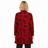 The Heidi Bold Crinkled Sweater Tunic - CB65373