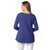 Peruvian Cotton Pebble Tunic - 27503 - Size S