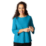 Coverstitch Boatneck Top - 27522