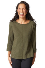 Coverstitch Boatneck Top - 27522