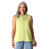 The Ruched Sleeveless Tunic - 27552