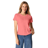 Cotton Pebble Jet Set Tee - 27557