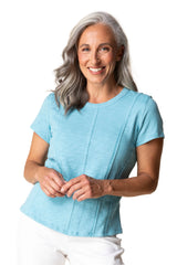 Cotton Pebble Jet Set Tee - 27557