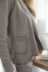 Super Cute Terry Work Horse Cardi - 28097