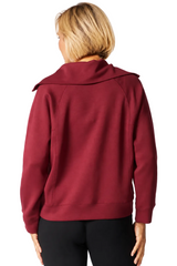 Stretch Knit Zip-Front Jacket - 52123
