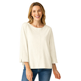 Coverstitch Boatneck Top - 27522