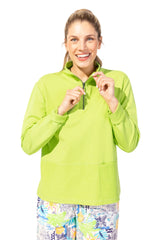 Quarter Zip Terry Sweatshirt - 30121