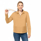 Quarter Zip Terry Sweatshirt - 30121