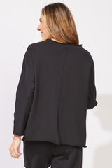 Ocean Front Terry Relaxed Roll Neck - 30135