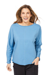 Ocean Front Terry Relaxed Roll Neck - 30135