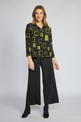 Print Night Out Jacket by Olivia by Habitat in Pear