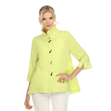 Textured Blouse/Jacket in Lime - 3075SOL