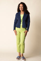 Stonewash Knit Denim South Side Jacket - 31521