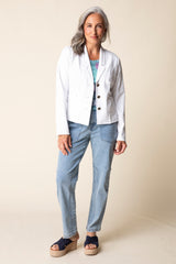 Stonewash Knit Denim South Side Jacket - 31521