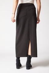 Stonewash Straight Skirt - 31551