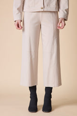 Stonewash Knit Flood Pant - 31567