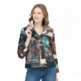 Multi-Pattern Micro-Cord Jacket - 4914 - Size L Only!