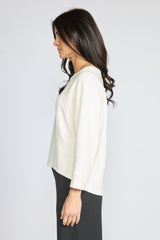 Featherlux Knit Solid Stitch Pullover - 330101