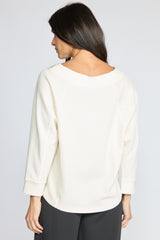Featherlux Knit Solid Stitch Pullover - 330101