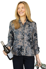 Express Travel Jacobian Floral Event Jacket - 33921