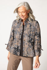 Express Travel Jacobian Floral Event Jacket - 33921