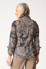 Express Travel Jacobian Floral Event Jacket - 33921
