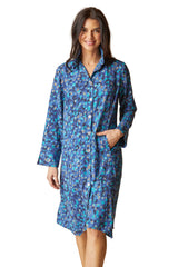 Habitat Dot Artist Dress/Duster - Tide - image 1