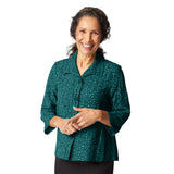 Mini Dot Textured Jacket - 35649