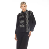 Chain Link Short Top in Black/Grey - 3566-GRY - Sizes XL & XXL