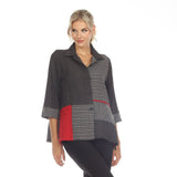 Checks & Stripes Shirt/Jacket - 3745 - Size M