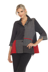 Checks & Stripes Shirt/Jacket - 3745 - Size M