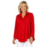 High-Low Relaxed Shirt - 3778B