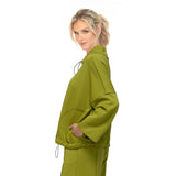 High Collar Pocket Pullover-7169T