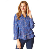 Off The Vine Double Flounce Shirt - 39120