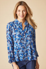 Habitat Painted Stones Flounce Shirt - Tide - image 3